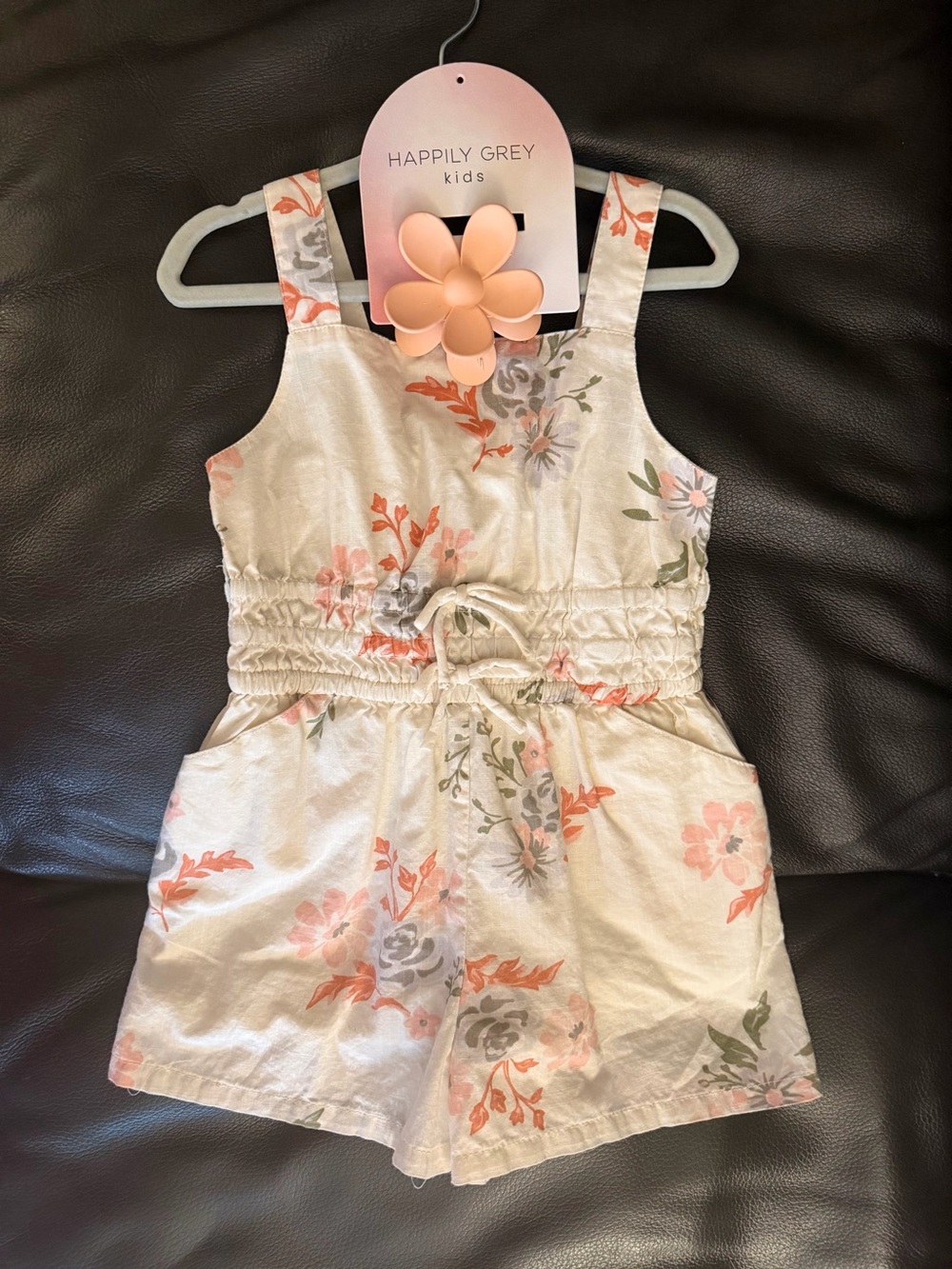 Happily Grey Kids Floral Romper